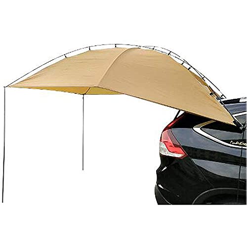 BNHHB Toldo De Coche, Toldo De Lluvia En La Azotea Toldo De Vela Solar Tienda De CampañA Tienda De Remolque Autocaravana Impermeable Puerta Trasera Toldo Tienda De Toldo Camping