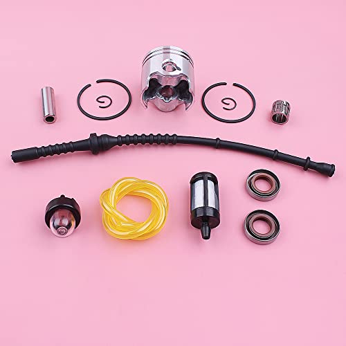 Kit de pistón 38 mm compatible con FS200, repuesto de motor con filtro y manguera 4