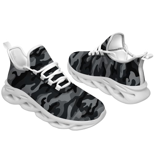 Camouflage Running Walking Tennis Shoes Fashion Sneakers for Men Women2