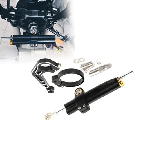 Stabilisateur de direction Honda CT125 Hunter Cub kit de support de guidon de moto noir 2020-2025