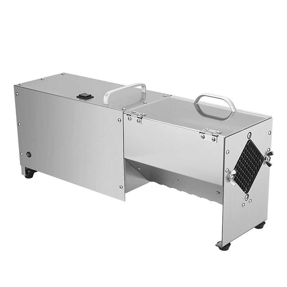 Cortador de patatas eléctrico con 3 cuchillas intercambiables de acero inoxidable