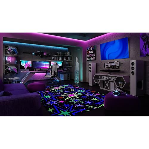 Tapete Joy Carpets Kapow 4' x 6' Área miniatura 6