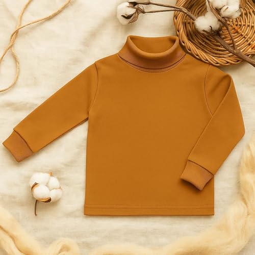 BABIDU 7000 Camisa, Camel, 6 años Unisex niños