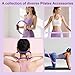 VIJLXI Pilates Ring Set –Home Pilates Equipment for Women Kit with a 14-inch Pilates Ring and 9.8-inch Pilates Ball,5 Resistance Bands for Beginners—Train Muscles, Flexibility & Core Strength at Home