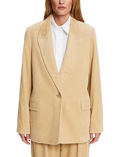 Blazer Femme ESPRIT Tailleur Manches Longues Veste Cintrée Tendance