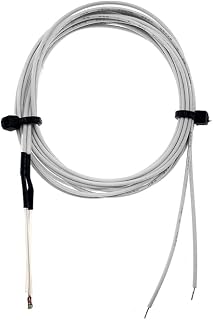 5 unids/Lote 100K Ohm NTC 3950 sensores termistores con Cable Piezas de impresoras 3D Parte de Temperatura Blanco 1M Accesorios de línea (Color : 100 K)