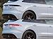 Rvinyl Tail Light Tint Covers Compatible with Jaguar F-Pace 2017-2020 - Blackout Smoke