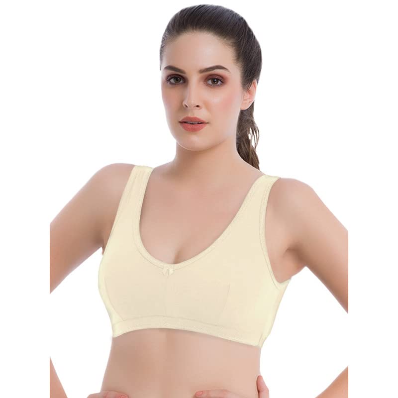 Groversons Paris Beauty Women's Non-Padded Non-Wired Seamed Full Coverage Sports Bra (BR161) - Review, Price and Buying Guide