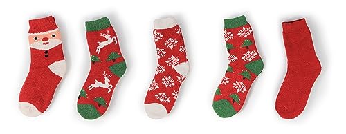Image of BomKinta Boot Socks for Women Winter Solid Thick Warm Socks Cozy Crew Socks Christmas Gift