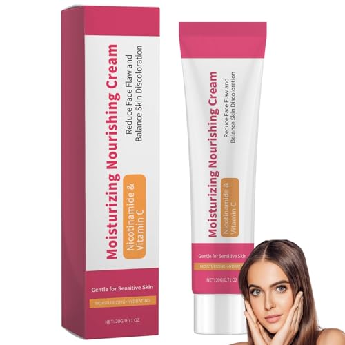 Multiefecto calmante facial hidratante hidratante crema calmante hidratante nutritiva nicotinamida vitamina C reduce los defectos faciales, equilibra la decoloración de la piel (1 unidad)