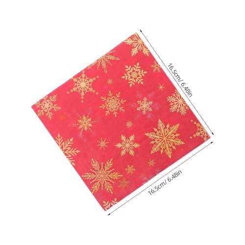 Serviettes jetables de Noël Alipis de qualité supérieure pour buffet