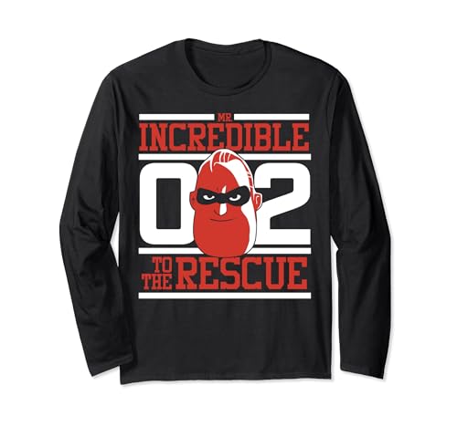 T-shirt manches longues Les Indestructibles 2 Disney Pixar maillot de sauvetage en coton