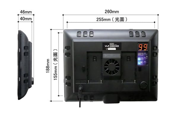 Amazon | LPL LEDライトプロ VLP-9000XD L26981 | 定常光ライト 通販