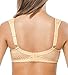 ZeroBound Women's Minimizer Bras Comfort Cushion Strap Wirefree Full Coverage Non-Padded Bra(Deep Nude,40DD)