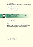  Tribologisch induzierte oberflächennahe Veränderungen der Stahl- und Belaglamellen einer nasslaufenden Lamellenkupplung (Schriftenreihe Werkstoffwissenschaft und Werkstofftechnik)