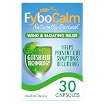 Fybocalm Wind and bloating relief, 30 capsules, Naturally derived, Wind and bloating relief, long lasting relief, Clinically proven, Gluten free