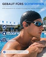 HIFI WALKER Knochenschall Kopfhörer zum Schwimmen, 32 GB MP3, Bluetooth 6.0 – Ansicht 2