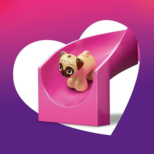 Image of LEGO Friends Puppy Playground Building Kit, Dog Toy for Pretend Play 42665 Building Blocks Toys for 4+ Gift for Boys and Girls