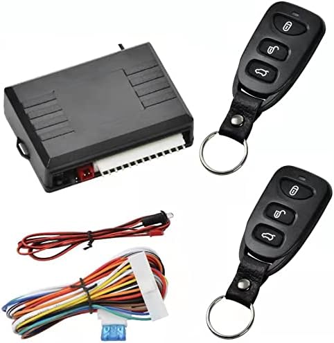 IHEX Auto Car Remote Central Kit,Universal Vehicle Security Car Door Lock Vehicle Keyless Entry System Auto Remote Central Kit with Box
