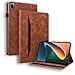Rosbtib Coque Xiaomi Mi Pad 5/ Pad 5 Pro 5G 11 Pouces 2021, Flip Housse Entreprise Tablette Case Etui avec Fonction Support Cuir PU Leather pour Xiaomi Pad 5/ 5 Pro 5G (Brun2)