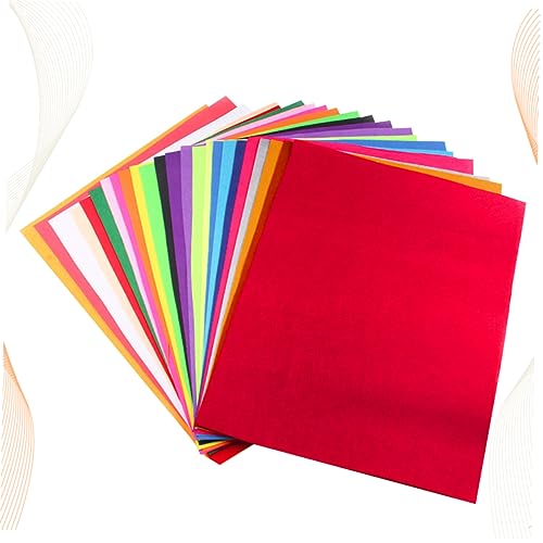 NUOBESTY DIY Felt Cut Sheets 30x30cm Nonwoven Fabric Remnants Precut Fabric for Quilting - Image 4