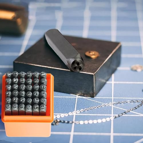 Punzones para marcar metal de 3mm: diseña colecciones de joyería únicas 4