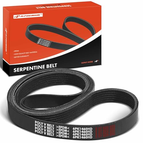 Correa serpentina Freightliner evite fallos de alternador en motor diesel Condor 14.6L