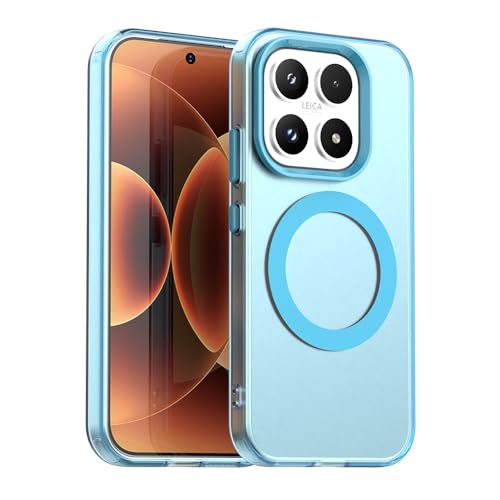 Image of for Xiaomi 17 Case Magnetic Case Anti Drop Hybrid Phone Back Cover - Blue
