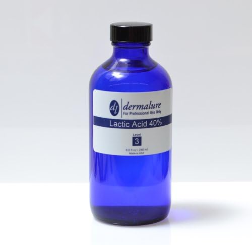 Lactic Acid Peel 40% Medical Grade 8oz. 240ml (Level 3 pH 1.2)