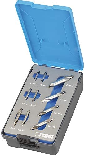 SJLERST Set Di 5 Punte Da Trapano Centrali In Acciaio Ad Alta Velocità - Foto 3