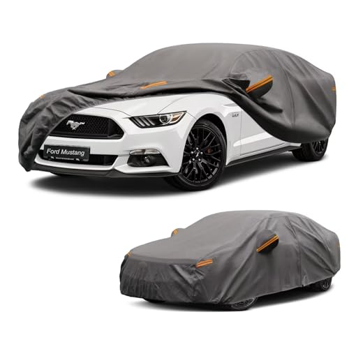 Kayme Waterproof Heavy Duty Car Cover for Ford Mustang 1965-2026