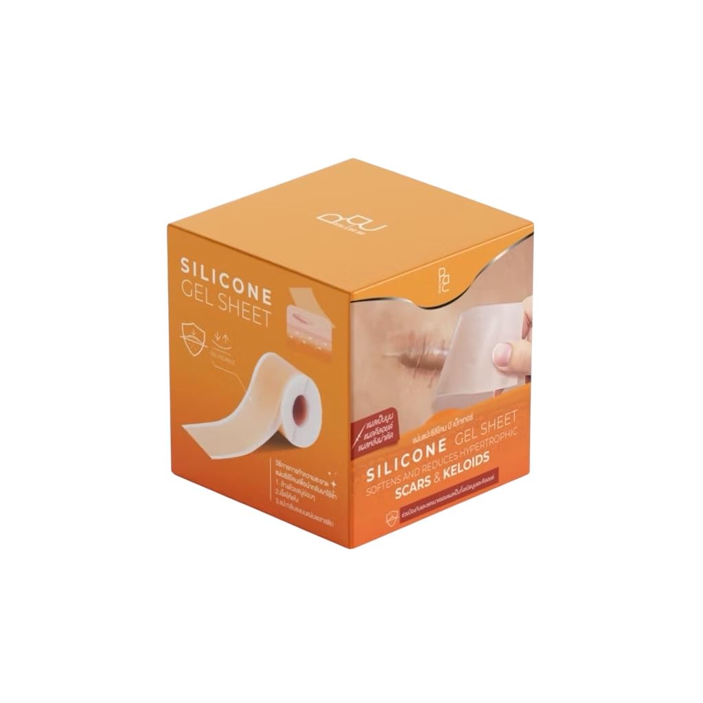 Silicone Gel Sheet for Scar Care, Reusable Silicone Sheet (Sheet size: 4 x 150 cm)