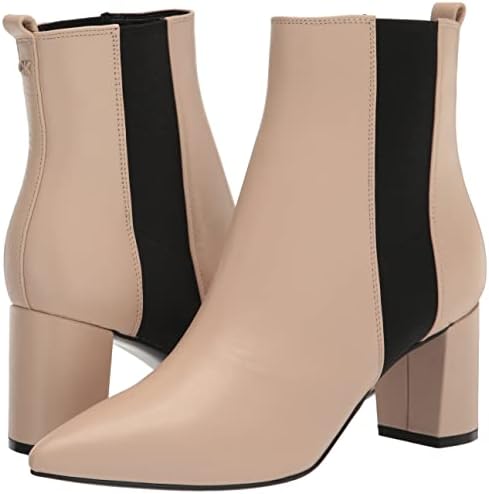 Calvin Klein Women's FELI Ankle Boot, New Cream 110, 8.5 | Image 6