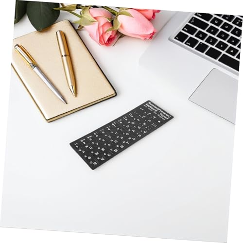 Pegatinas de teclado ruso cirílico para estudiar y trabajar de forma cómoda en casa 5