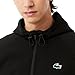 Lacoste Men's Breathable Track Jacket, Black, Large