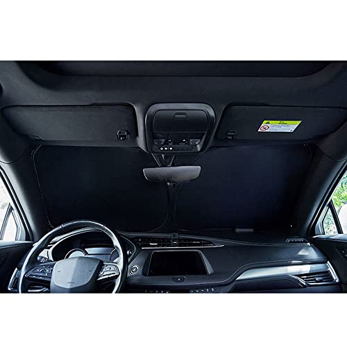 Coche Parasoles para Volkswagen Golf 7 2013-2019, Trasera Delanteras Y Laterales Ventanas Boquear Cubierta Portátil para Parabrisas de Coche