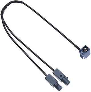 Dual Fakra Car Radio Antenna Adapter| Double Fakra Plug Vehicle Aerial Stereo FM Navigation GPS Connector for Car Models