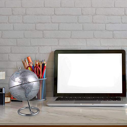 Globo de mesa de alta definição com suporte Mapa-múndi Ferramentas de auxílio para ensino de estudan