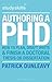 Authoring a PhD: How to Plan, Draft, Write and Finish a Doctoral Thesis or Dissertation (Bloomsbury Study Skills, 96)
