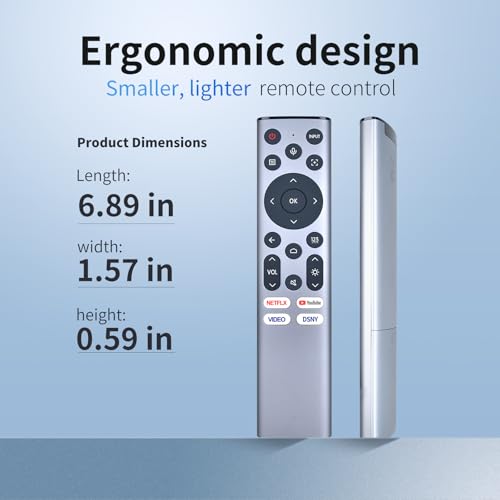 ZWP ERF6A82 Replacement Remote Control Compatible for Hisense Triple Laser Smart Portable Projector C2/C2-Pro/C2-Ultra by ZWP - Image 6