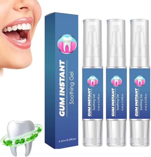 Alliluyaa 3PCS Gum Instant Soothing Gel