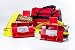 TruckClaws Commercial Truck Emergency Traction Aid Kit- (2) traction cleats, (2) 54 inch long straps, (2) heavy duty ratchets and (1) carry bag. For big rigs and large trucks with a GVW over 35,000lbs