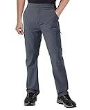 👍1:FEIXIANG Wanderhose Herren, Wasserdicht Trekkinghose stretch Kletterhose Schnell Trockend Leichte Atmungsaktiv Softshellhose für Wandern Klettern Angeln
