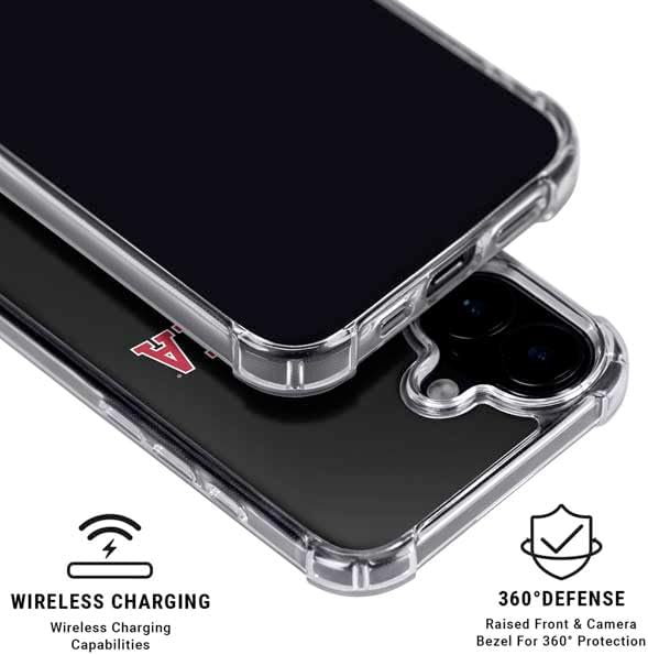 Skinit Phone Case Compatible with MagSafe iPhone 16 - Officially Licensed University of Georgia Collegiate Text Design