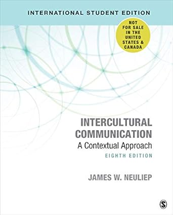 Intercultural communication : a contextual approach /
