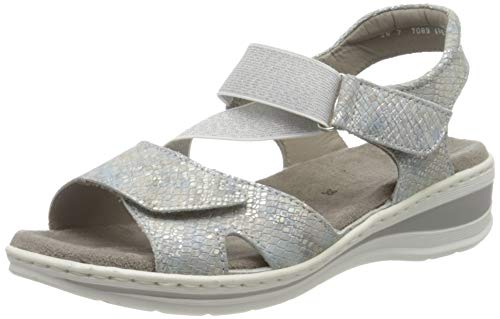 ara Korfu, Sandalia con Pulsera Mujer, Verde (Mint 06), 42 EU