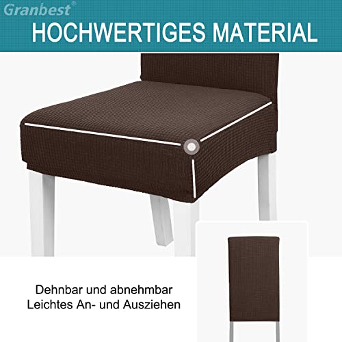 Granbest Premium Waterproof Dining Chair Covers Set of 4 - Image 4
