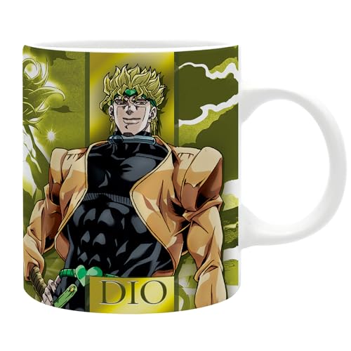Image of ABYSTYLE JOJO'S BIZARRE ADVENTURE Mug Dio – Official Product – Ceramic Mug 320 ml High Quality Anime Manga Print