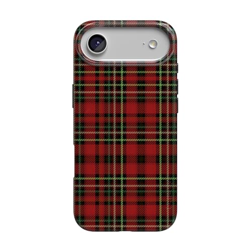 Casely iPhone 17 Air Case | Fireside Flannel | Signature Plaid | Compatible with MagSafe | Classic Ultra Slim Design