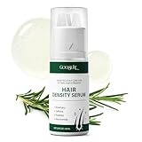 Hair Growth Serum, Rosemary Oil for Hair Growth, Thinning Hair & Hair Density Serum with Flow Controlled Massage Applicator, Peptides, Niacinamide, Caffeine, Scalp Serum for Reduced Hair Fall 60 ML